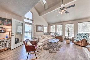 Bright Cloudcroft Condo with Game Room and Deck!